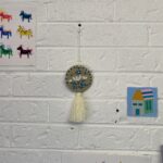 Flower eye wall hanging - Image 3
