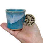 Sun & Moon thrown mug